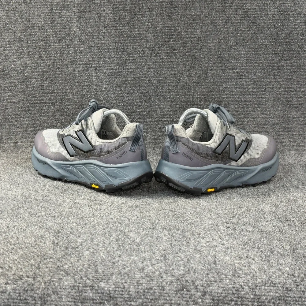New Balance Fresh Foam X Hierro v9 Trial Running Shoes Men's 114E Grey Athletic
